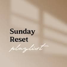Sunday Reset playlist cover